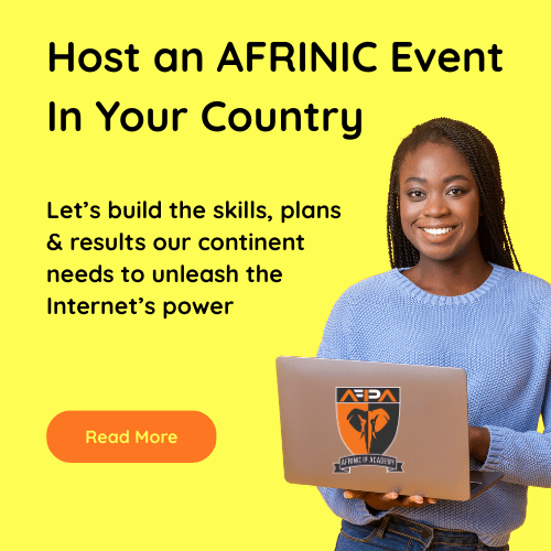Host an AFRINIC Event In Your Country
